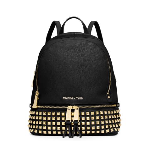 black purse backpack michael kors|Michael Kors black shiny purse.